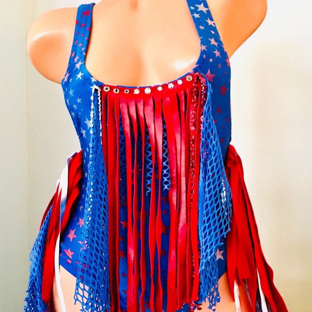 Que Bonita Brand USA Dancewear One Piece